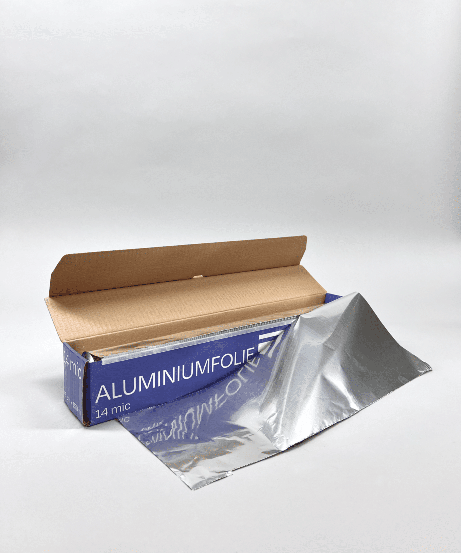 Alumiinifolio laatikossa 14 mic, 45 cm / 150 m 1 kpl